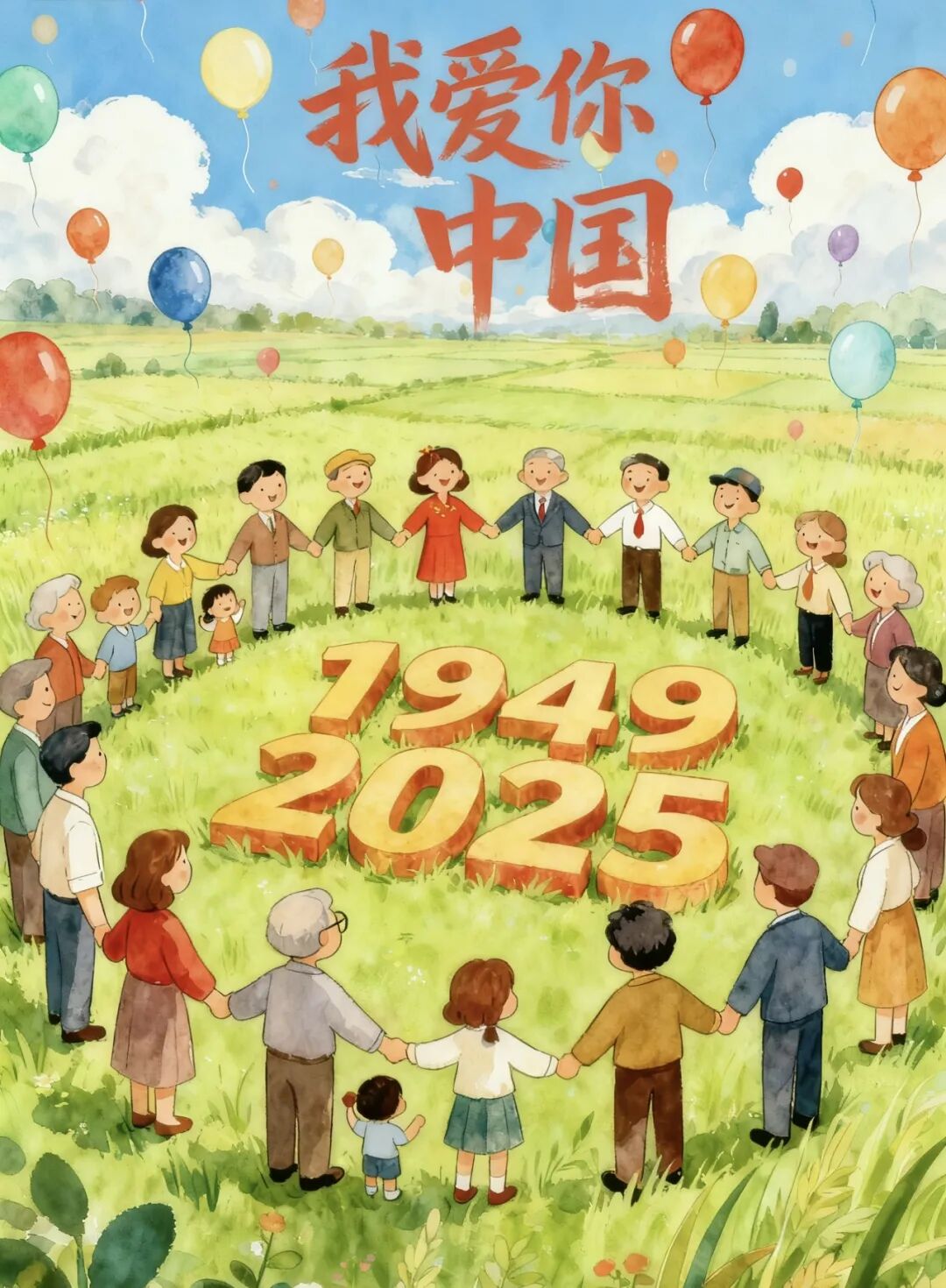 庆祝中华人民共和国成立76周年!